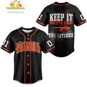 Dukes of Hazzard Baseball Jersey Keep It Gift for Fans