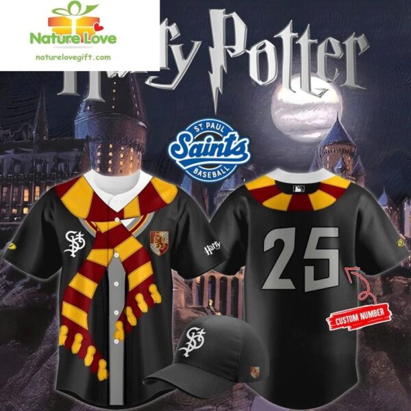 St Paul Saints x Harry Potter Night 2025 Baseball Jersey