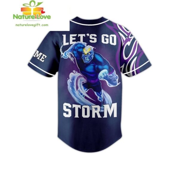 Melbourne Storm Baseball Jersey Rugby League Gift for Fans