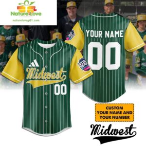 Midwest Baseball Jersey Custom Name Gift for Fans