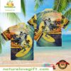 Batman Hawaiian Shirt Surfing Graphic Tee Movie Lover Gift