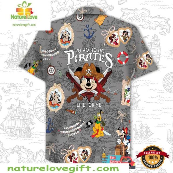 Disney Pirates Of The Caribbean Hawaiian Shirt