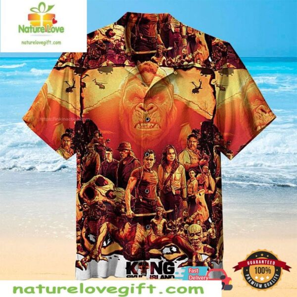 Kong Skull Island Hawaiian Shirt Aloha Style Movie Lover Gift