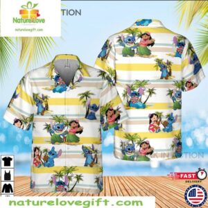 Lilo and Stitch Hawaiian Shirt Disneyland Trip Aloha Shirt