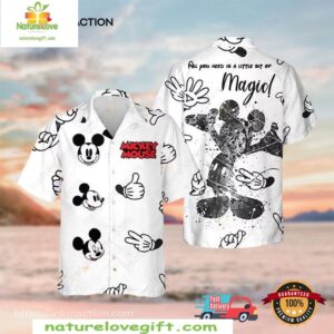 Mickey Mouse Hawaiian Shirt Little Of Magic Movie Lover Gift