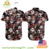 Nightmare Before Christmas Jack Skellington Aloha Shirt