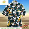 Snoopy Hawaiian Shirt Summer Beach Trip Casual Short Sleeve