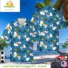 Snoopy Hawaiian Shirt with Woodstock Trending Aloha Shirt