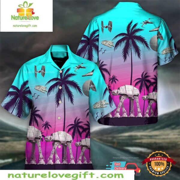 Star Wars Aloha Shirt Summer Beaches Hawaiian Shirt