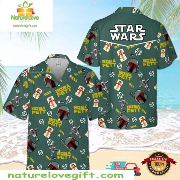 Star Wars Boba Fett Mandalorian Hawaiian Shirts