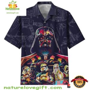 Star Wars Darth Vader Storm Trooper Hawaiian Shirt Summer Gift