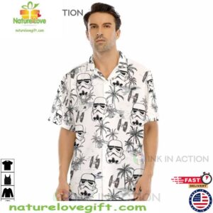 Star Wars Hawaiian Shirt Aloha Summer Vibe Movie Lover Gift