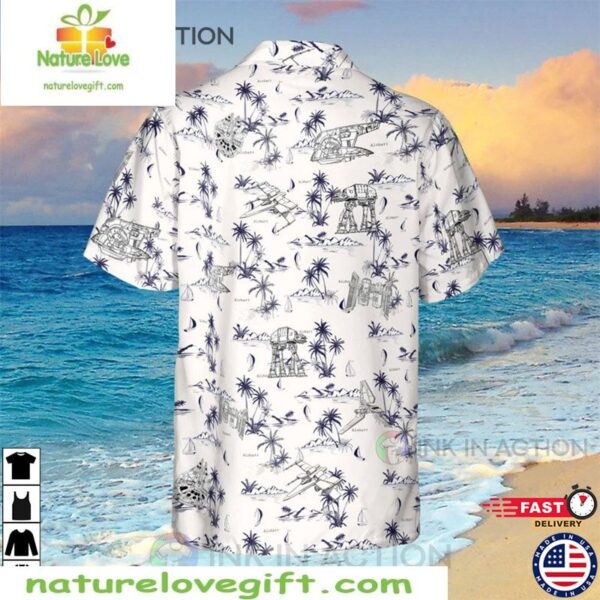Star Wars Hawaiian Shirt White Summer Aloha Shirts