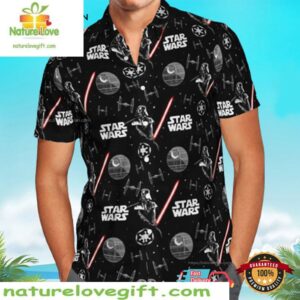 Star Wars Stormtrooper Hawaiian Shirt Disney-Inspired Aloha Style
