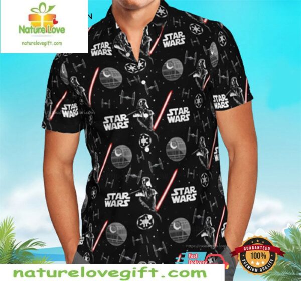 Star Wars Stormtrooper Hawaiian Shirt Disney-Inspired Aloha Style
