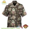 Star Wars Stormtrooper Hawaiian Shirt Vintage Floral Aloha