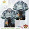 Star Wars Yoda Hawaiian Shirt with Crown Royal Drink Design