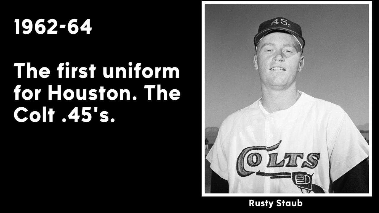 Houston Astros uniform changes through the years - ABC13 Houston