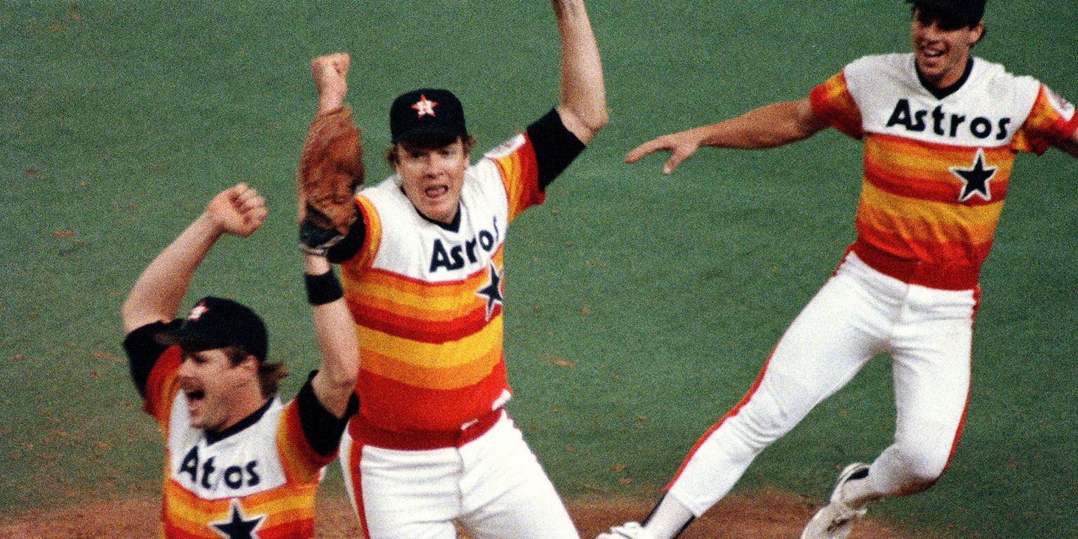 Astros rainbow uniform history
