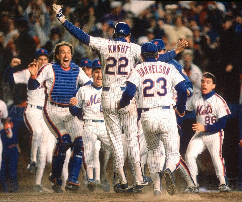 Mets 1986 World Series - Etsy