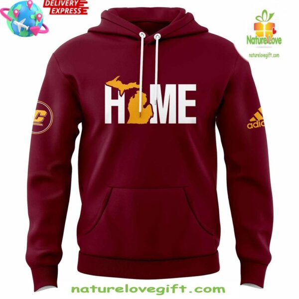 Adidas Hoodie Central Michigan Matthew Myers Gift for Fans