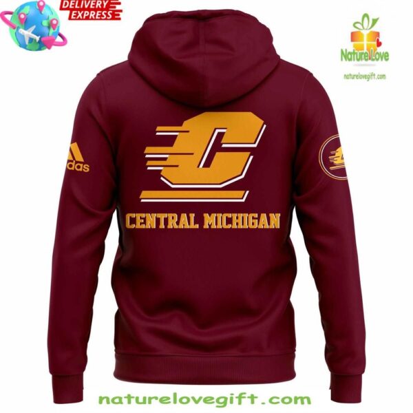 Adidas Hoodie Central Michigan Matthew Myers Gift for Fans