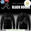 Atlanta Braves Black Hoodie Back In Black Special Edition Gift for Fans