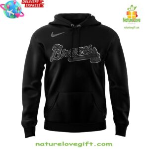 Atlanta Braves Back In Black Special Hoodie InspirDG 2