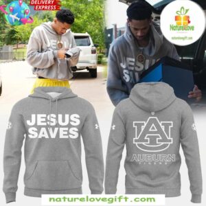 Auburn Tigers Jesus Saves Hoodie Special Edition