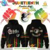 Baltimore Orioles Juneteenth 2025 Hoodie – Gift for Fans