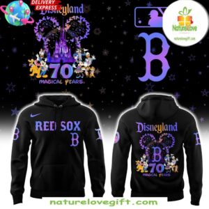 Boston Red Sox Disneyland 70th Anniversary Hoodie Magical Years Special