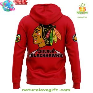 Chicago Blackhawks 100 Years Of Tradition Edition Hoodie InspirDG 3