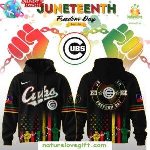 Chicago Cubs Juneteenth 2025 Hoodie Gift for Fans
