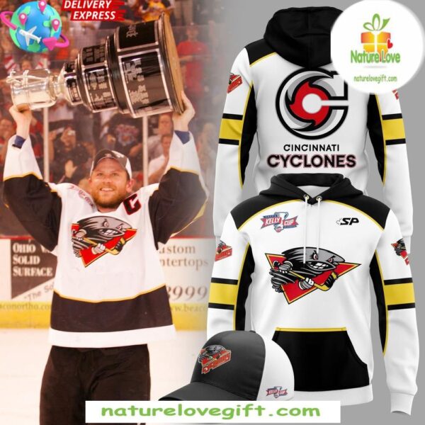 Cincinnati Cyclones 2025 Kelly Cup Playoffs Hoodie Gift for Fans