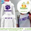Clemson Tigers 2025 Why Not Us Softball Hoodie