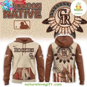 Colorado Rockies Native American Heritage Hoodie 2025 Edition