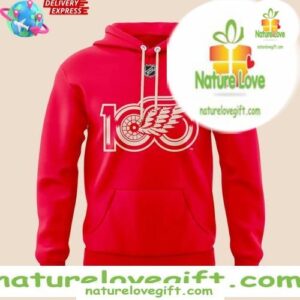 Detroit Red Wings 100 Years of Hockeytown Limited Edition Hoodie InspirDG 2