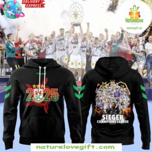EHF Champions League SC Magdeburg 2025 Hoodie Gift for Fans