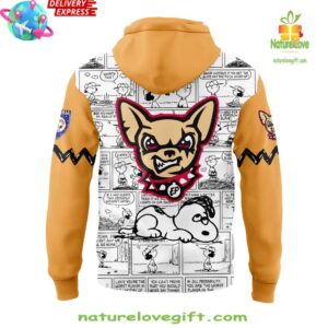 El Paso Chihuahuas 75th Anniversary of Peanuts Special Hoodie InspirDG 3