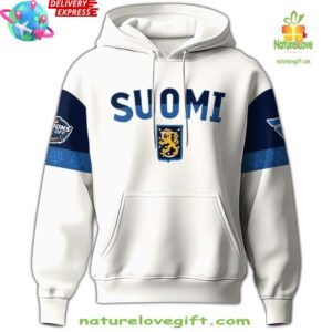 4 Nation Face Off 2025 Finland Ice Hockey Special Hoodie