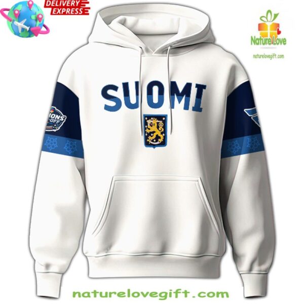 Finland Ice Hockey Hoodie 4 Nations Face-Off  Gift for Fans