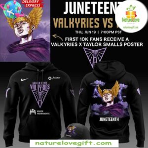Golden State Valkyries Juneteenth 2025 Hoodie  Gift for Fans