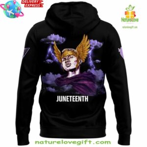 Golden State Valkyries x Juneteenth 2025 Special Hoodie InspirDG 3