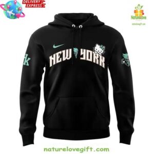 Hello Kitty x New York Liberty Black Special Hoodie InspirDG 2