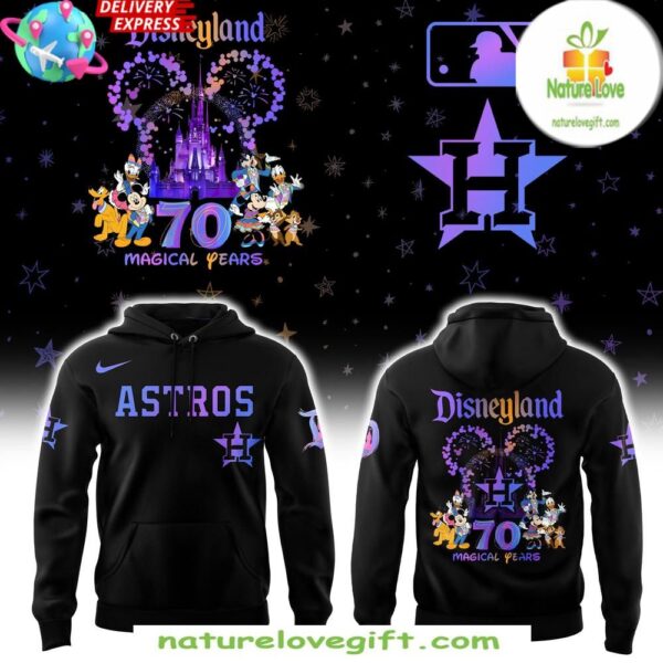 Houston Astros Disneyland 70th Anniversary Hoodie Gift for Fans