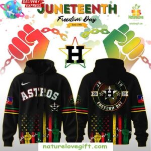 Houston Astros Juneteenth 2025 Hoodie Gift for Fans