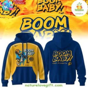 Indiana Pacers 2025 Playoffs Hoodie Boom Baby Gift for Fans