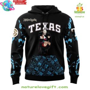 Jujutsu Kaisen Texas Rangers Hoodie Special Edition Gift for Fans