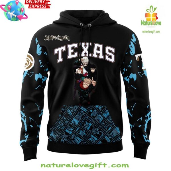 Jujutsu Kaisen Texas Rangers Hoodie Special Edition Gift for Fans
