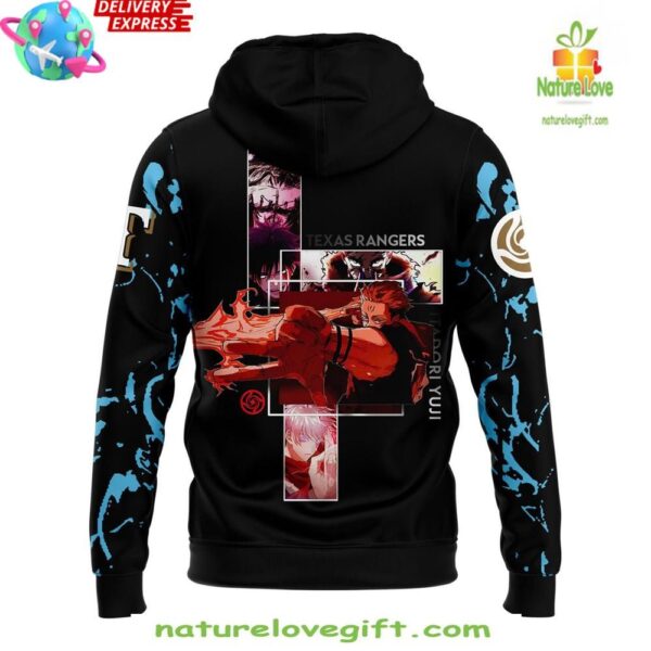 Jujutsu Kaisen Texas Rangers Hoodie Special Edition Gift for Fans